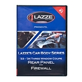 LAZZE's Car Body Series, DVD Video #3 Rear Panel behind trunklid & Firewall