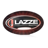 LAZZE Oval Metal Sign